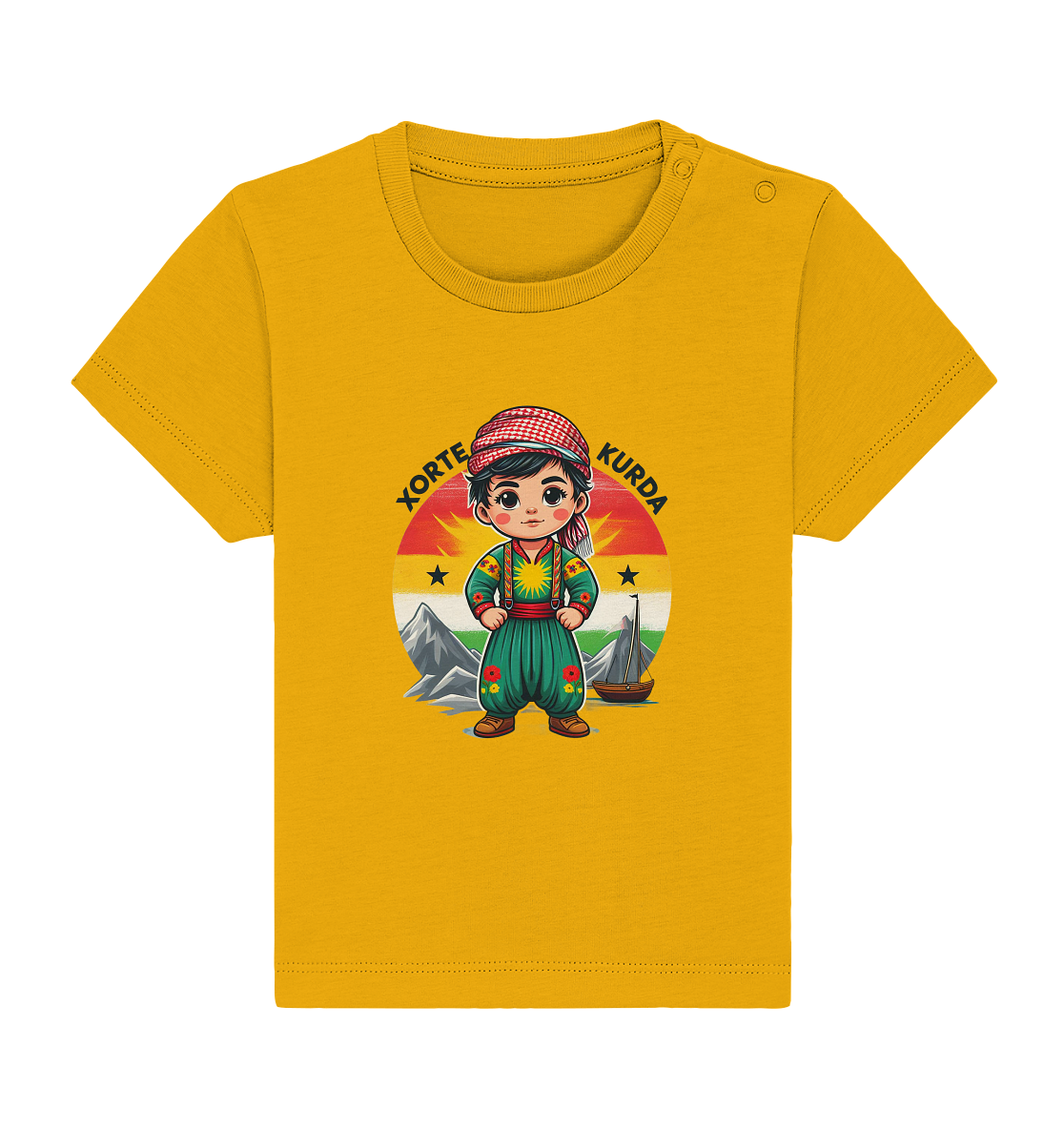 Xorte Kurda Baby Shirt